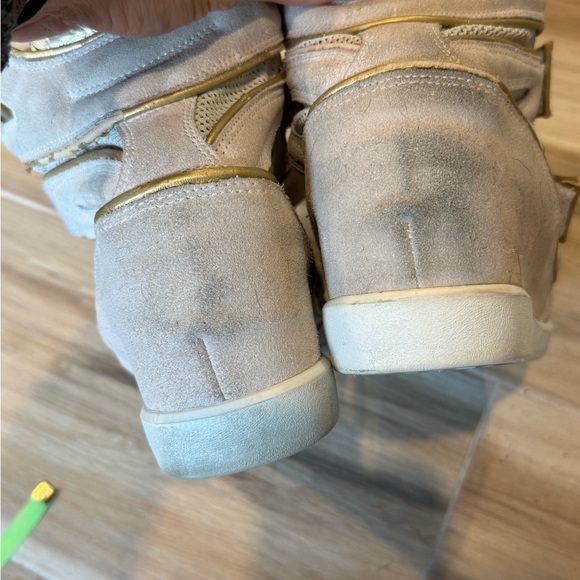 Monica Corte Women's High-Top Wedge Sneakers- super cute!! Fits 9.5 - Picture 7 of 11